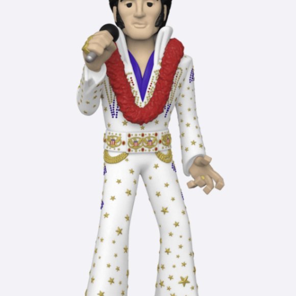 Funko Gold Premium Elvis Presley - Aloha From Hawaii Vinyl Figure - Picture 6 of 7